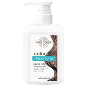 KERACOLOR Color+Clenditioner Mocha Latte – 3-in-1 Color, Cleanse & Condition